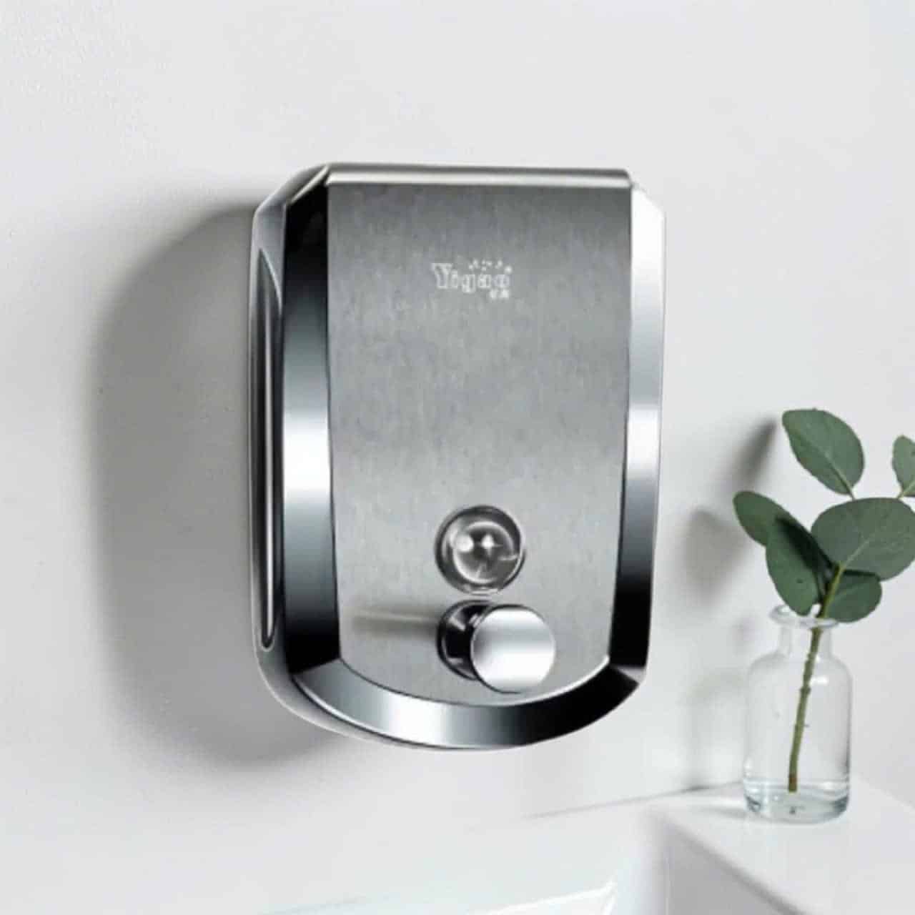 hop dung nuoc rua tay treo tuong inox hop dung dau goi dau sua tam treo tuong binh dung nuoc rua tay inox 500ml yg 510 21