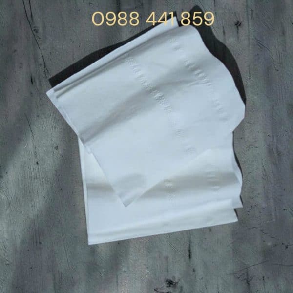 KHĂN GIẤY LAU TAY - KHĂN GIẤY ĂN VUÔNG RÚT MỊN 10X10 CM