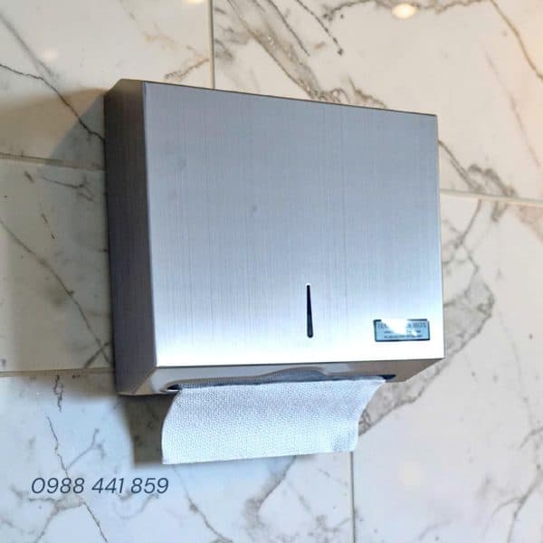hop dung giay lau tay inox 12