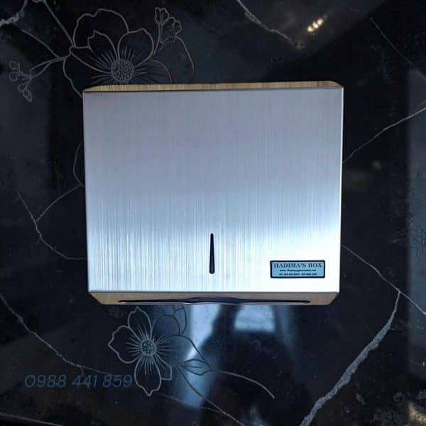 hop dung giay lau tay inox 13