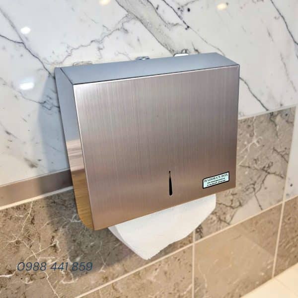 hop dung giay lau tay inox 15