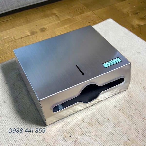 hop dung giay lau tay inox 17
