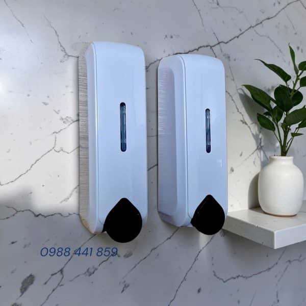 HỘP ĐỰNG NƯỚC RỬA TAY TREO TƯỜNG - HỘP ĐỰNG DẦU GỘI SỮA TẮM ĐÔI CAO CẤP