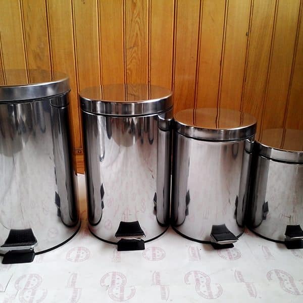 THÙNG RÁC INOX NẮP ĐẠP CHÂN GIÁ SỈ
